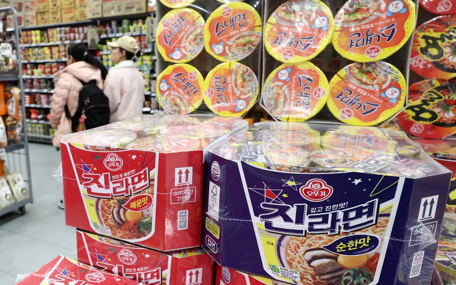 진라면·열라면·참깨라면…오뚜기, 내달부터 컵라면 출고가 인상