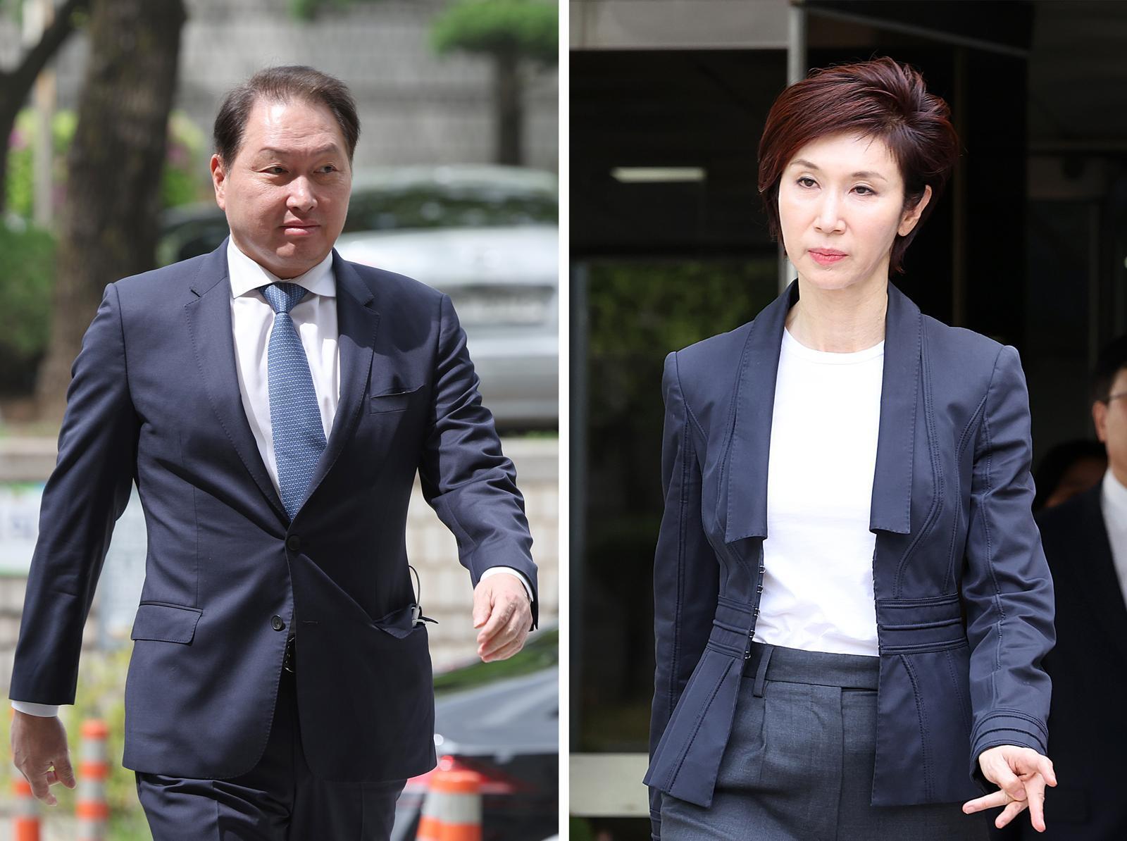 ‘9440억’ 재산분할 소송 새 국면…“최 회장 주식·현금 제안에 노 관장 거부”