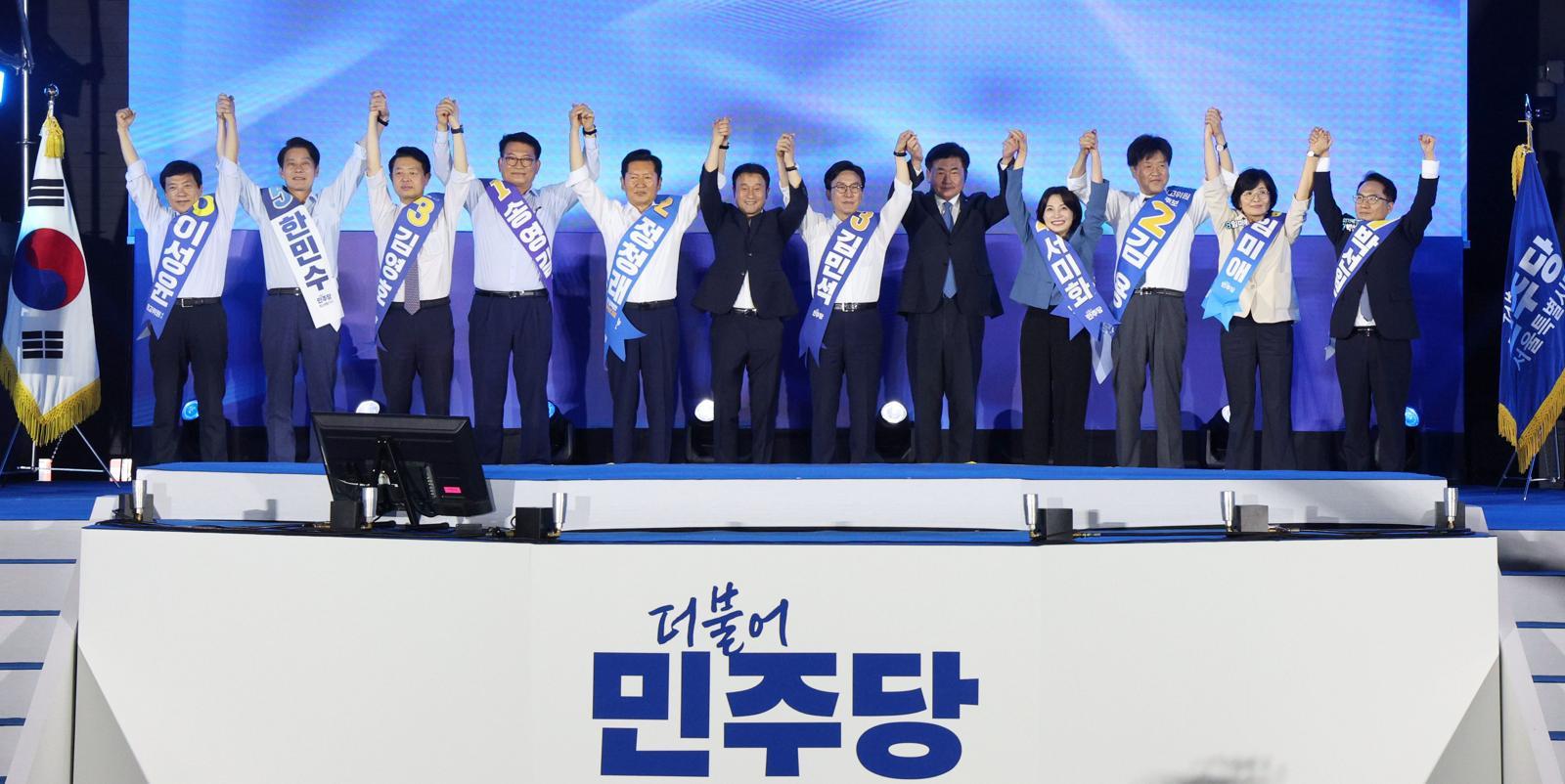 與최고위원 ‘친청3 : 친명2’로 뒤집혀…4·5·6위 표차 0.5%p 이내