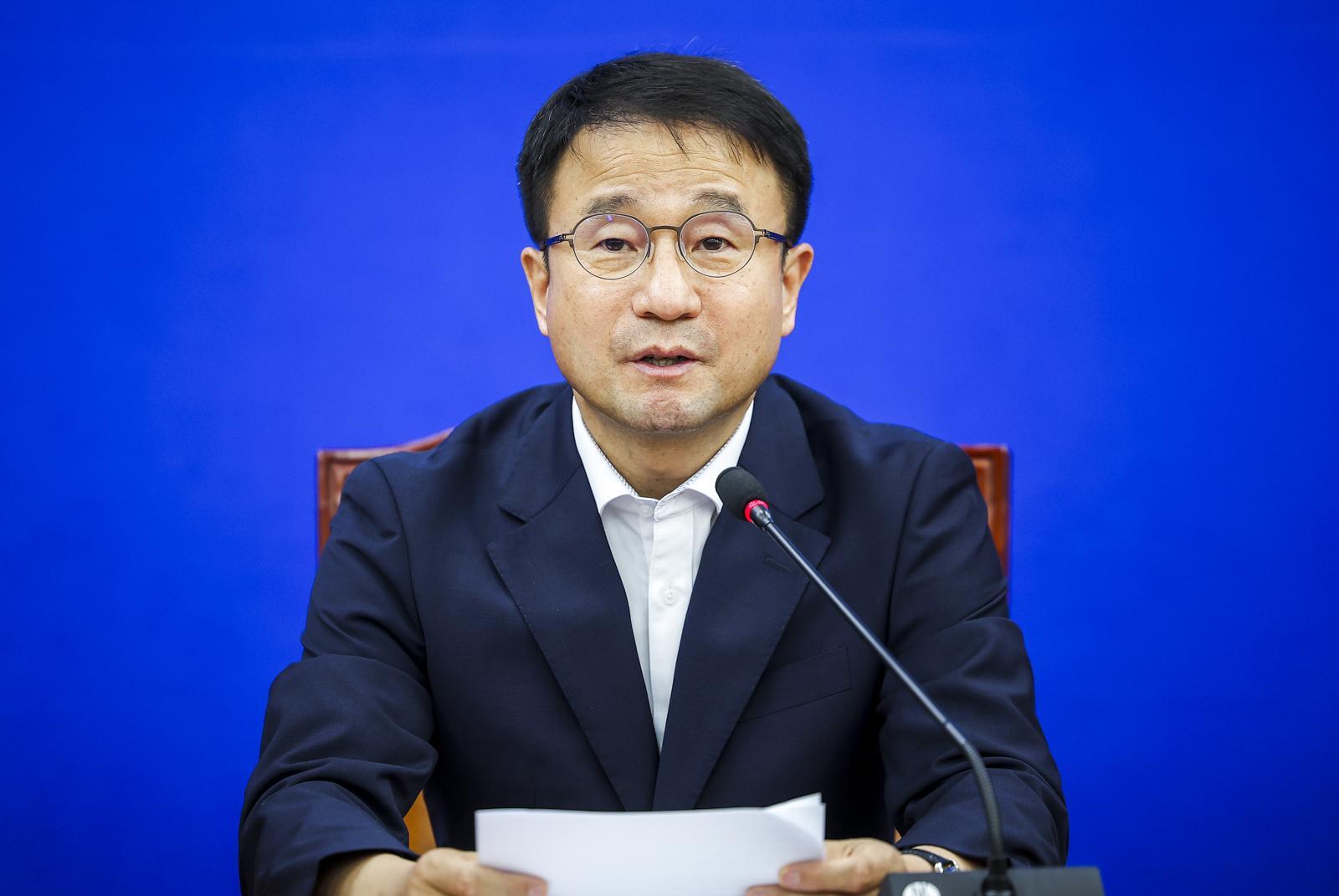 한병도 “전당대회 경쟁 뒤로 하고 원팀 민주당 만들 것”