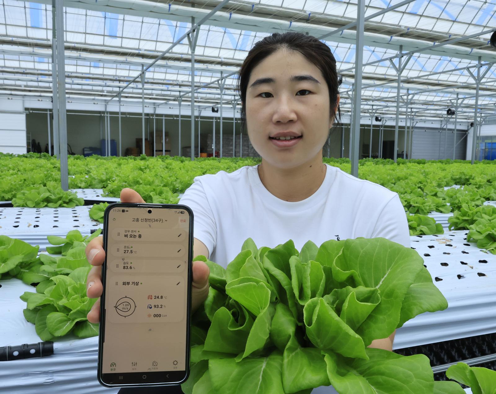 Young farmer embraces 'slow agriculture' in South Korean smart farm