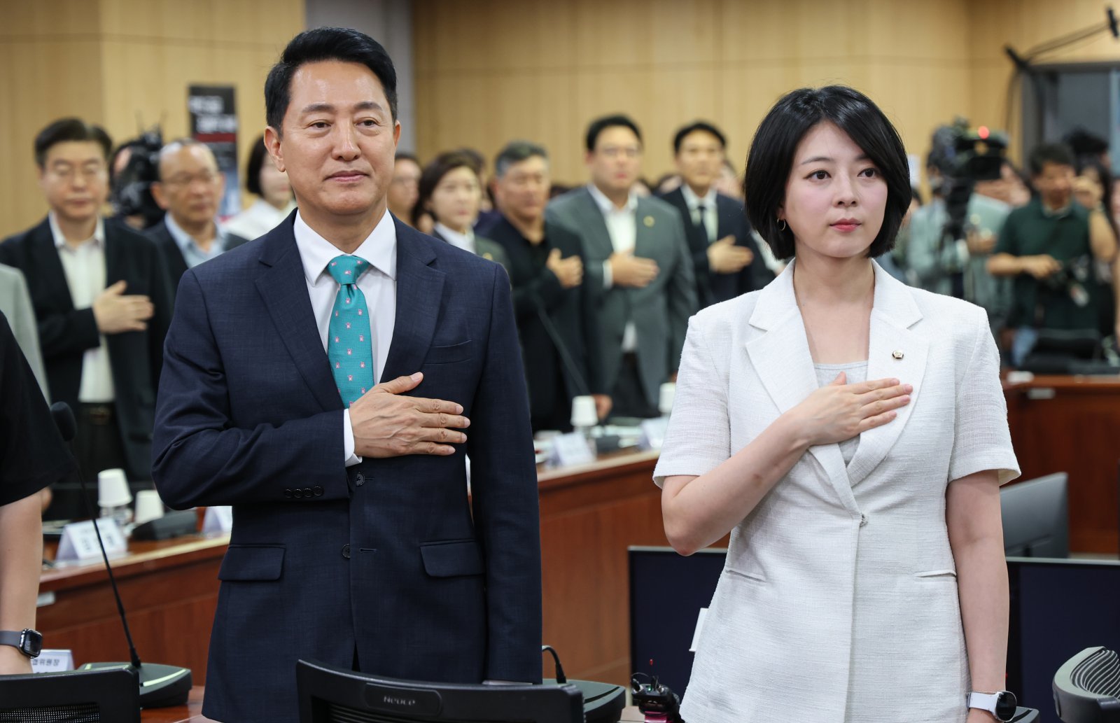 오세훈 “어떤 일 있더라도 용산공원 꼭 지켜내겠다”
