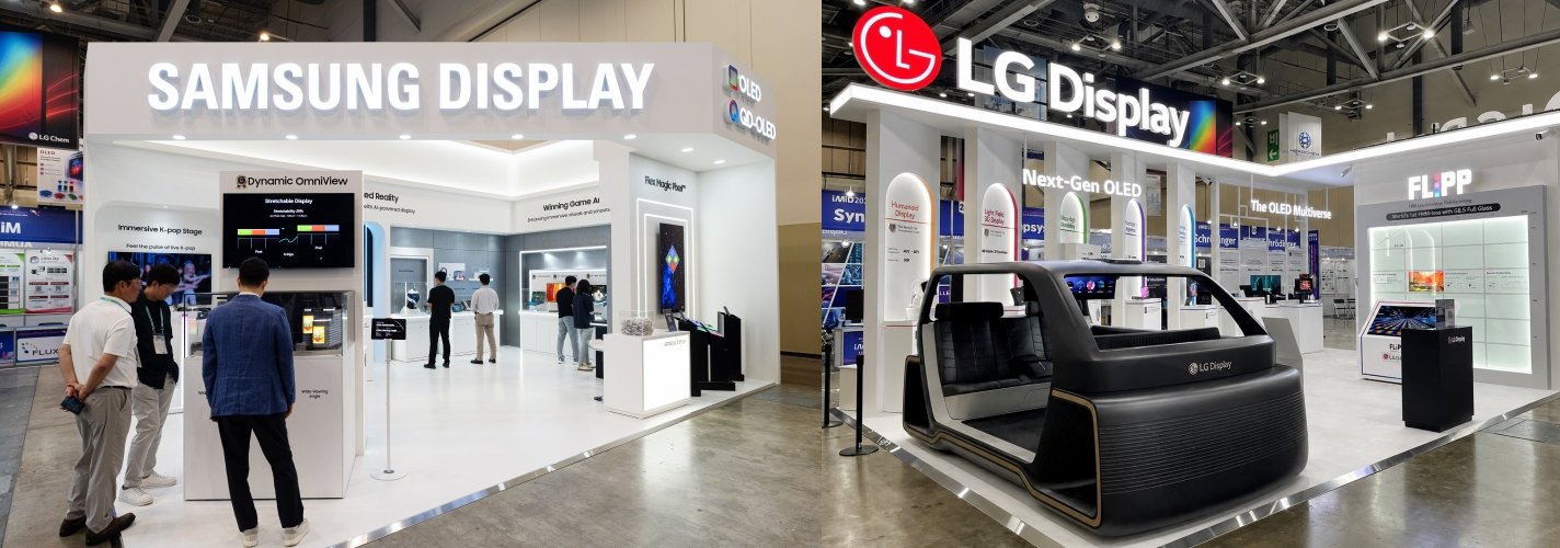 삼성-LG, ‘세계 최초’ 디스플레이 기술 경쟁