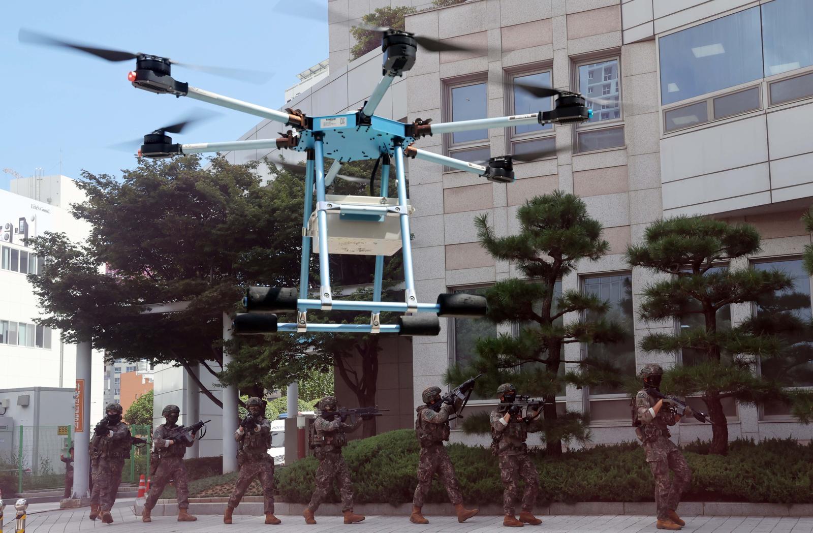 ‘드론 폭발물 테러 대비’ 을지연습