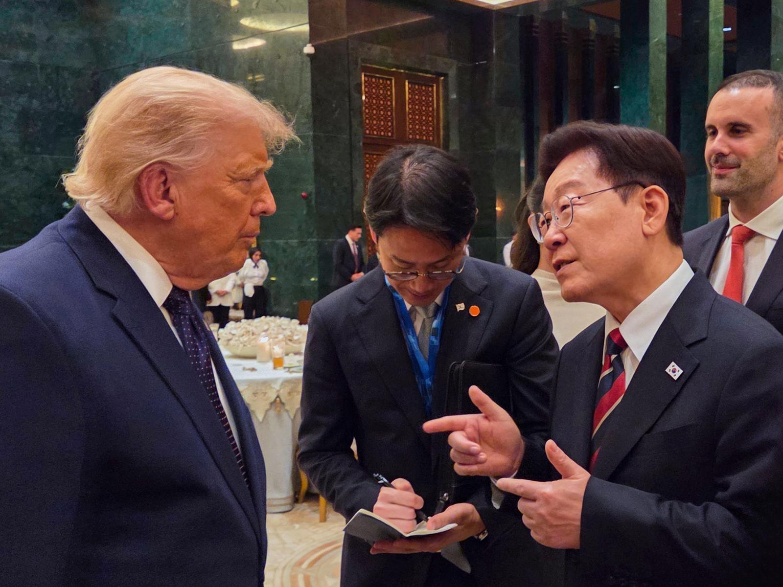 South Korean President Lee Backs Trump's Decision to Reduce Military Drills