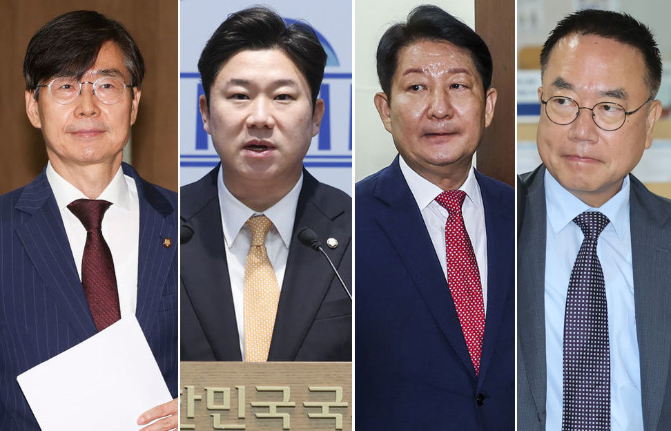 [속보]국힘 4명 모두 ‘당원권 정지’ 징계…조경태 2년6개월
