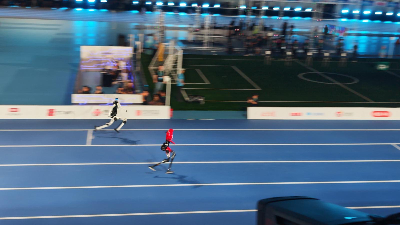 Robot Smashes World Record in 100m Dash at Beijing Games
