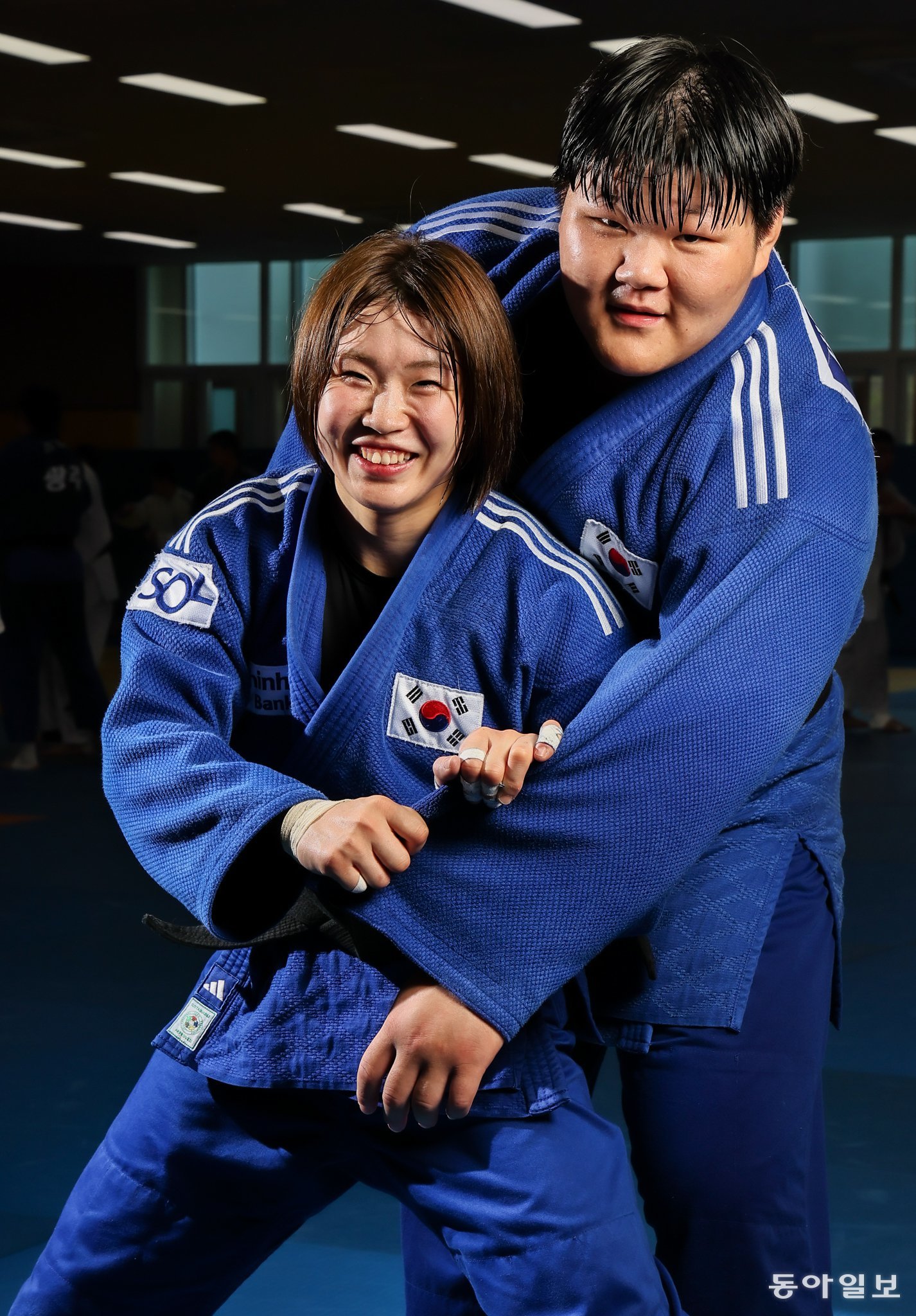 Korean judo partners Hur Mi-mi and Lee Hyun-ji aim for Asian Games gold