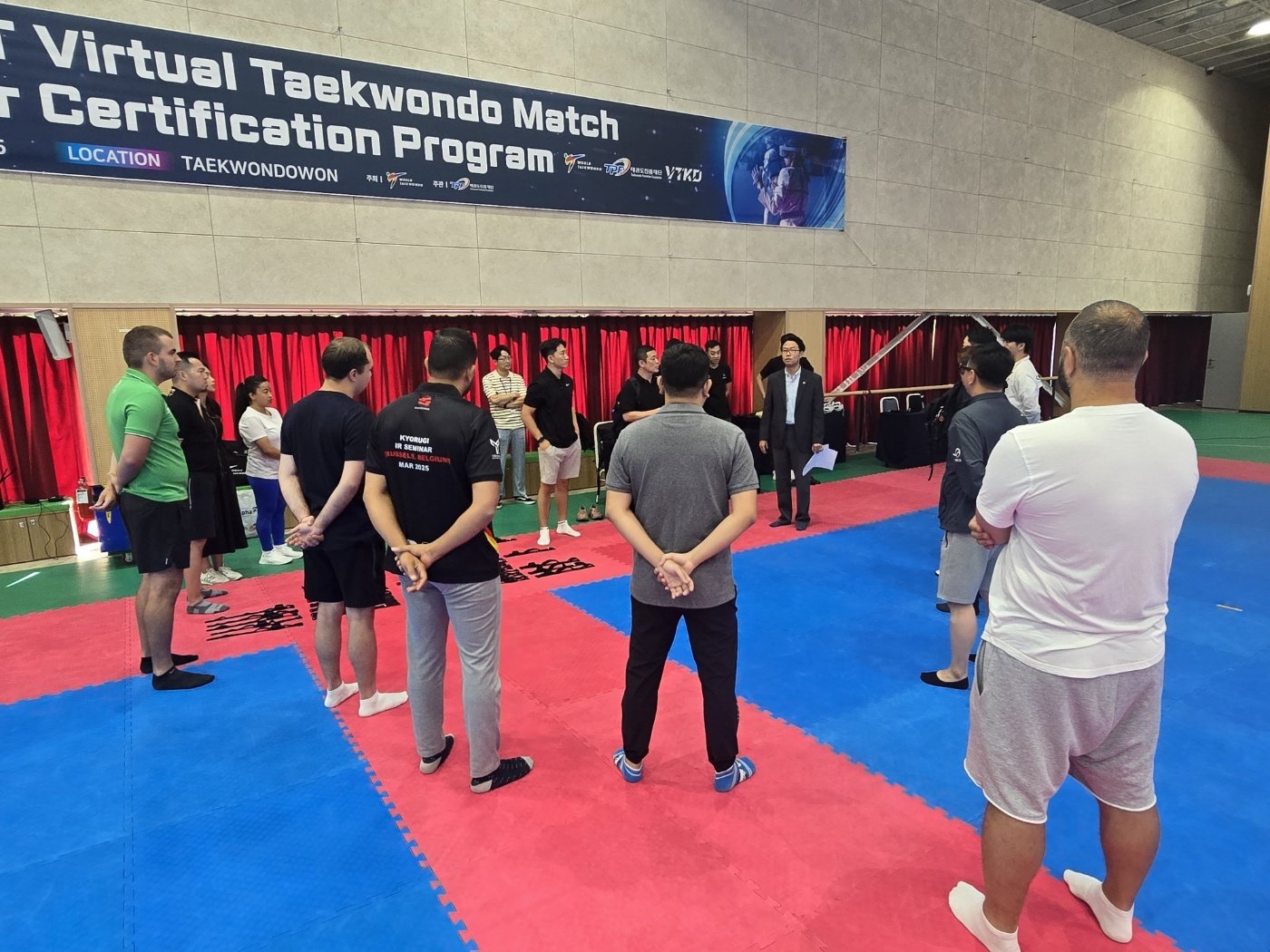 Virtual Taekwondo Joint Training Camp Held Ahead of Asian Games Debut