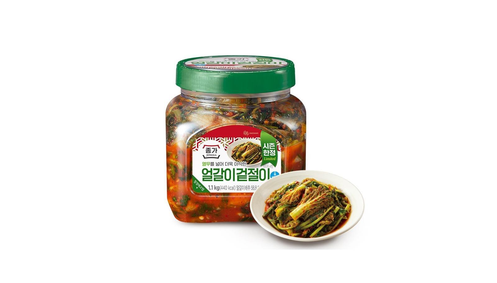처서 지나도 무더위…대상 종가, ‘열무얼갈이겉절이’로 늦여름 입맛 공략