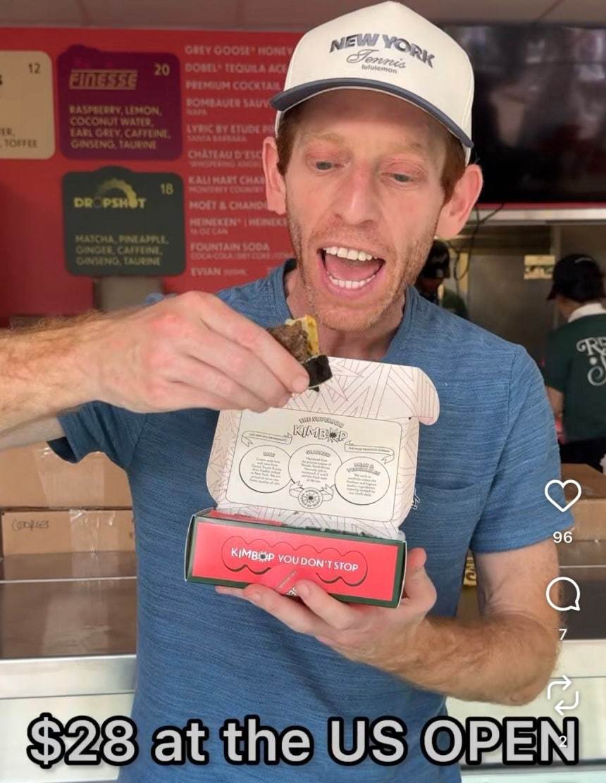 Korean Bulgogi Kimbap a Hit at US Open Tennis Tournament