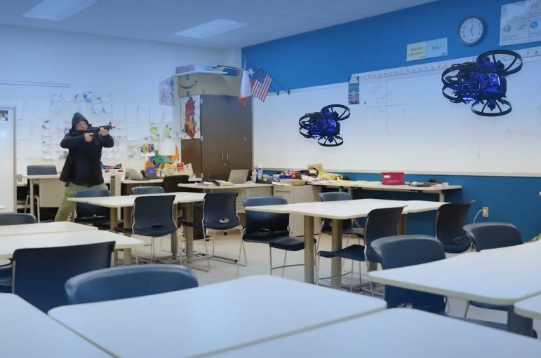 US Schools Deploy 'Defense Drones' to Counter Gunmen