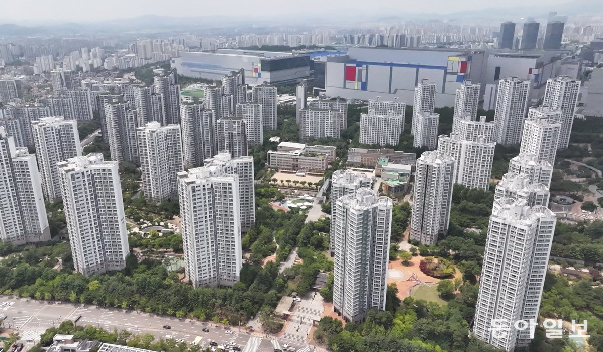 경기 남부 동탄-기흥 등 ‘반도체 벨트’, 집값 오름세 다시 확대
