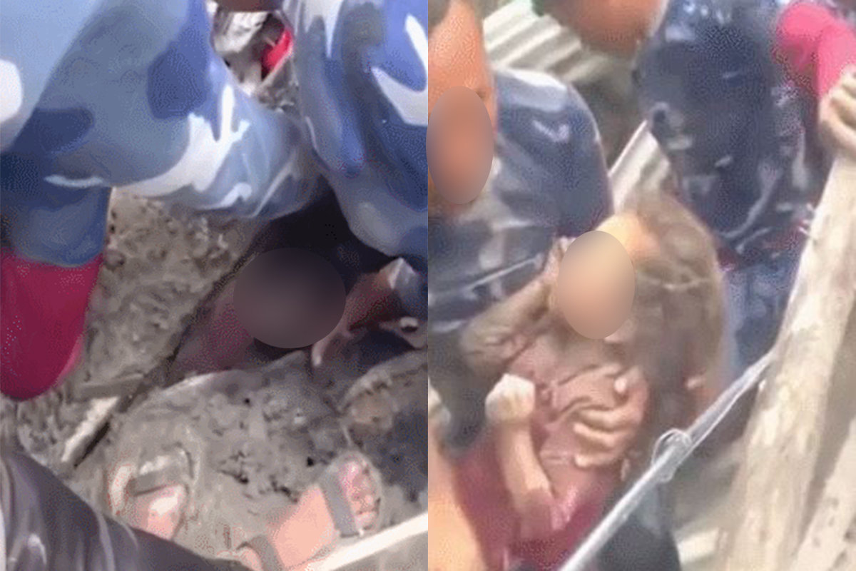 네팔 대홍수 잔해속 ‘고양이 울음’…5살 소녀 60시간만에 극적구조