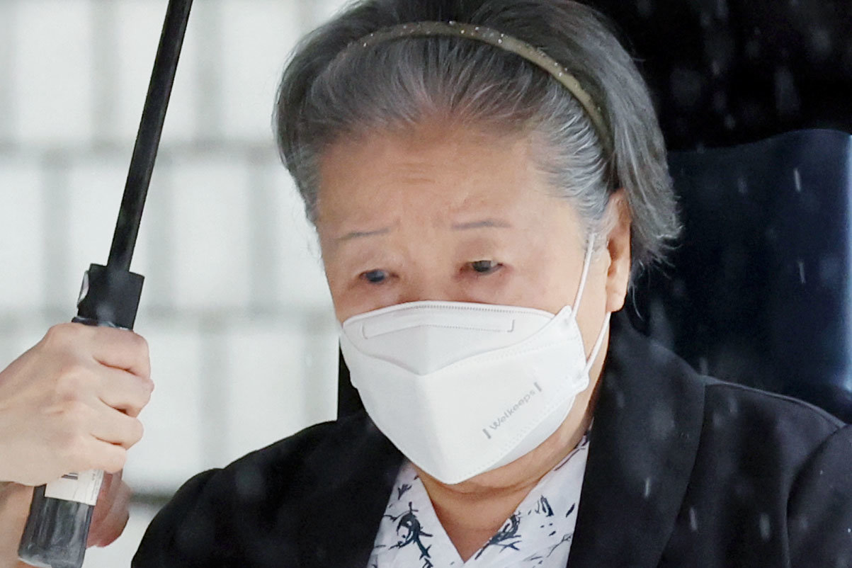 Unification Church leader Han Hak-ja sentenced to two years in first trial over political influence case