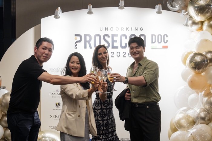 Italian sparkling wine Prosecco DOC meets Korean cuisine in Seoul