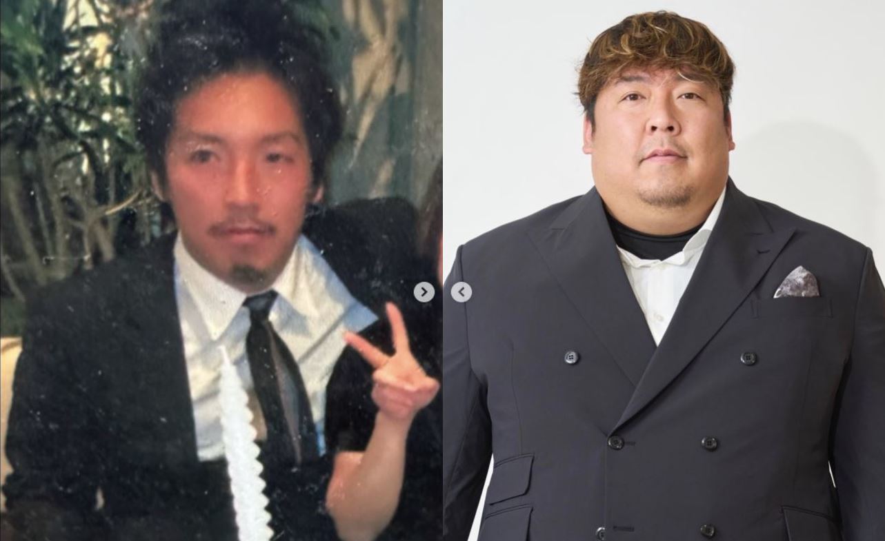 “다른 사람 아니냐”…‘150㎏’ 日 격투기 선수, 20년 전 ‘훈남’ 시절 사진 공개