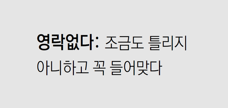 [신문과 놀자!/미션 나의 문해력]영락없다