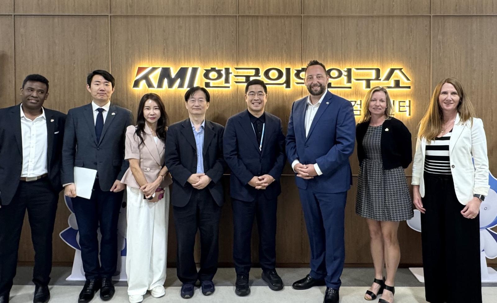 캐나다 알버타주, 한국형 건강검진 살펴봤다…KMI와 예방의료 협력 논의