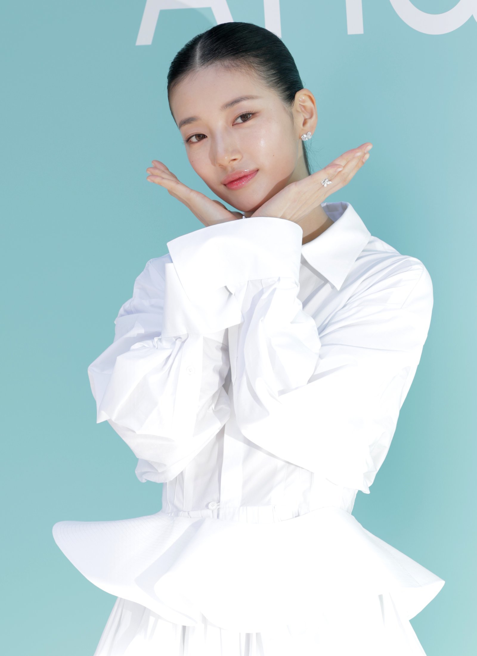 Suzy Steps Out in White at Anua PDRN Popup Before Two Major Drama Roles