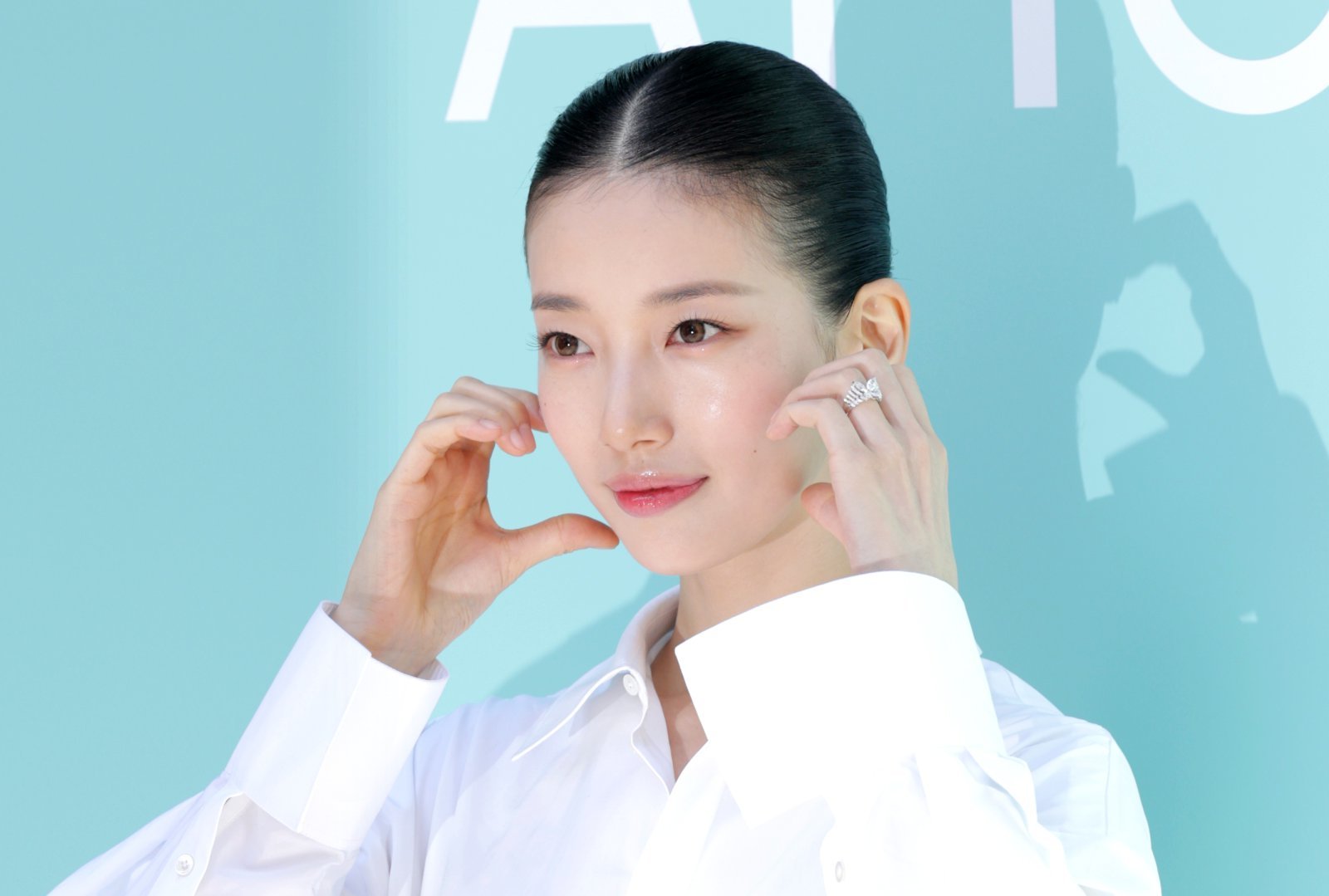 Suzy Steps Out in White at Anua PDRN Popup Before Two Major Drama Roles