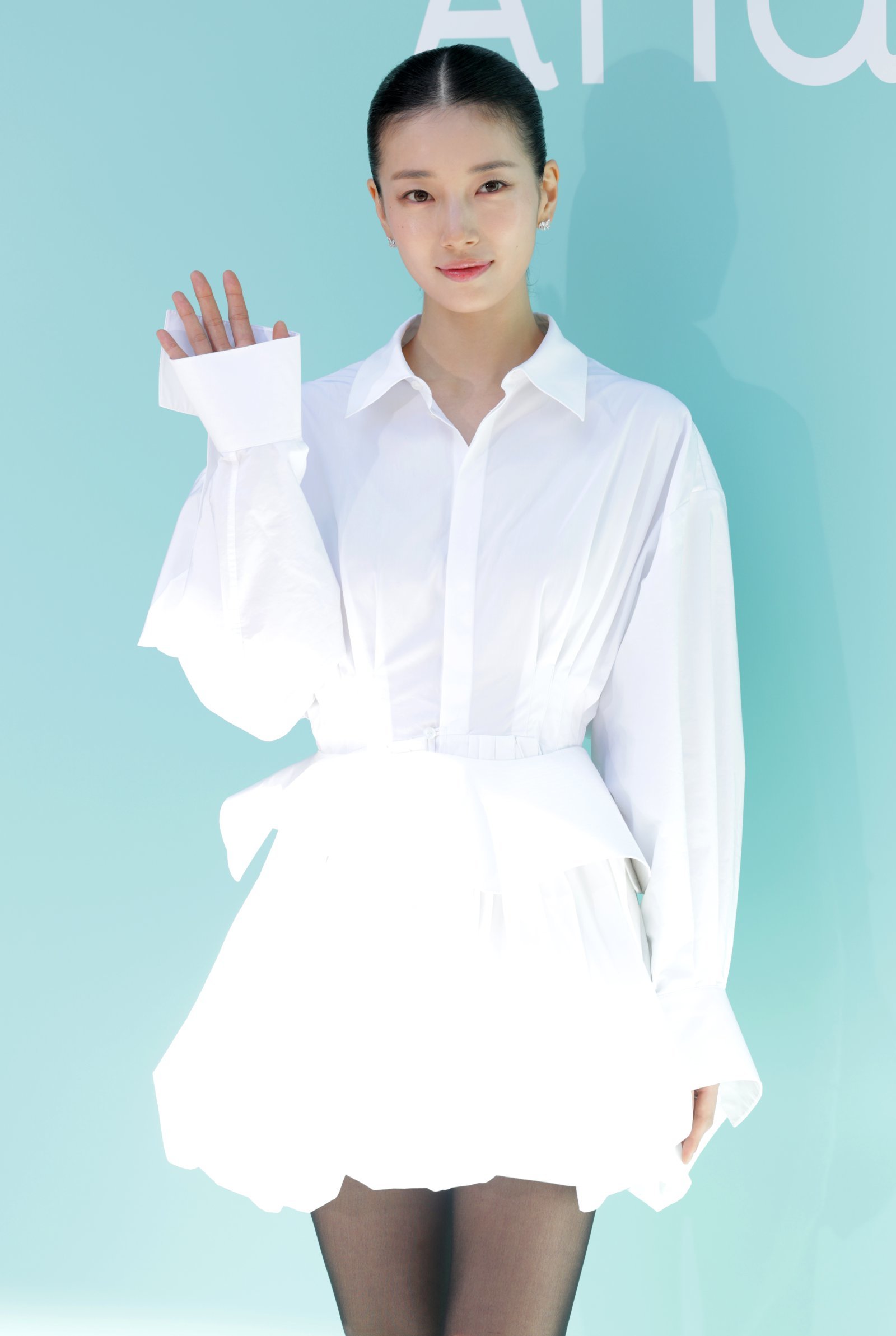 Suzy Steps Out in White at Anua PDRN Popup Before Two Major Drama Roles