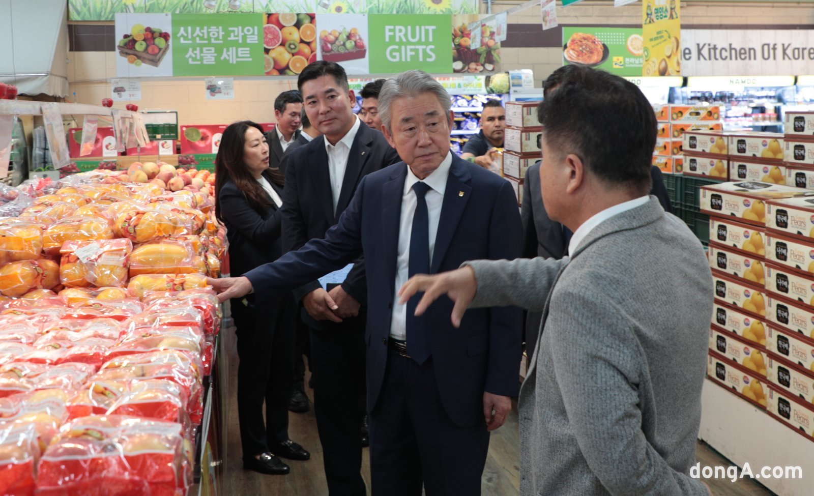 강호동 농협중앙회장, 미국 현지 범농협 계열사 현장경영