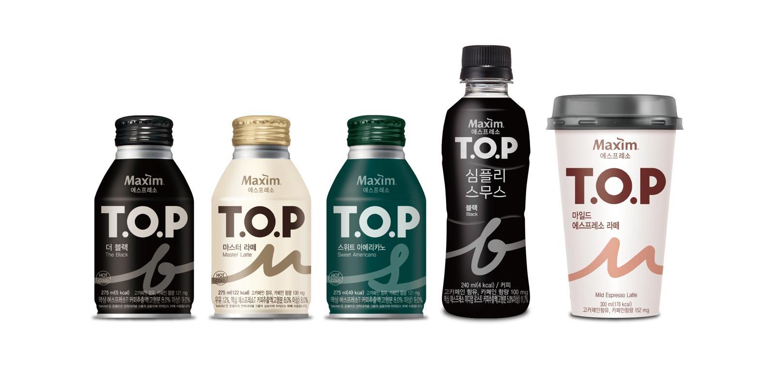 바닐라향 더하고 라벨 덜고… RTD 커피 대표 ‘맥심 티오피’ 변신