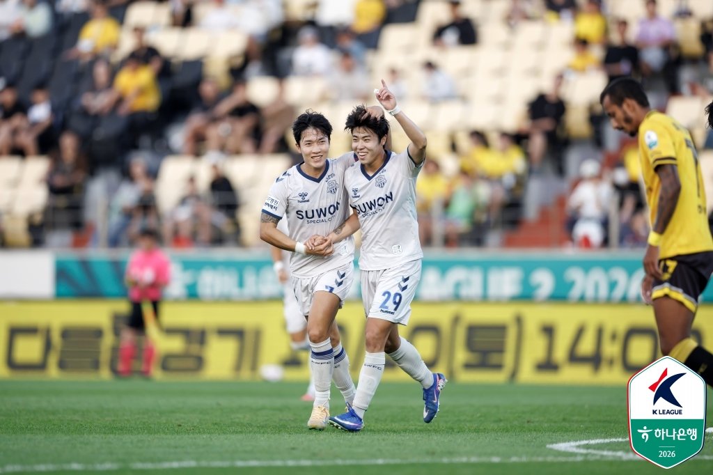 수원FC, 전남 제압…대구 꺾은 서울이랜드는 K리그2 3위