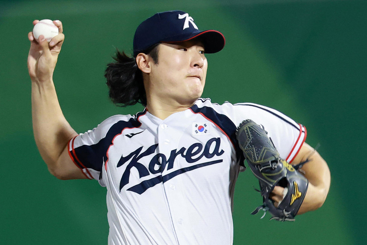 곽빈, KKKKKKKKKK ‘6이닝 노히트’…韓야구, 대만 5-0 격파