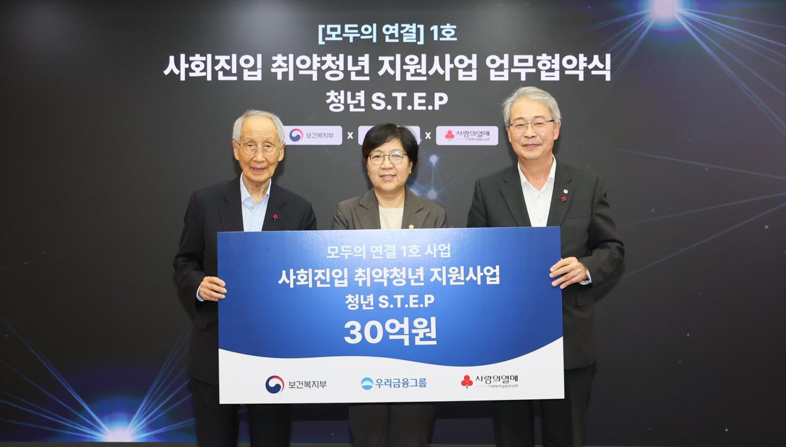 우리금융, 취약청년 자립에 3년간 30억 지원한다