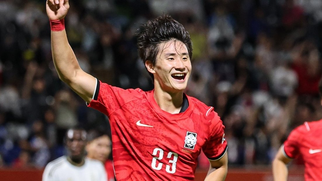신민하-김명준 2분새 헤더 골, 골…韓축구, 사우디 꺾고 8강
