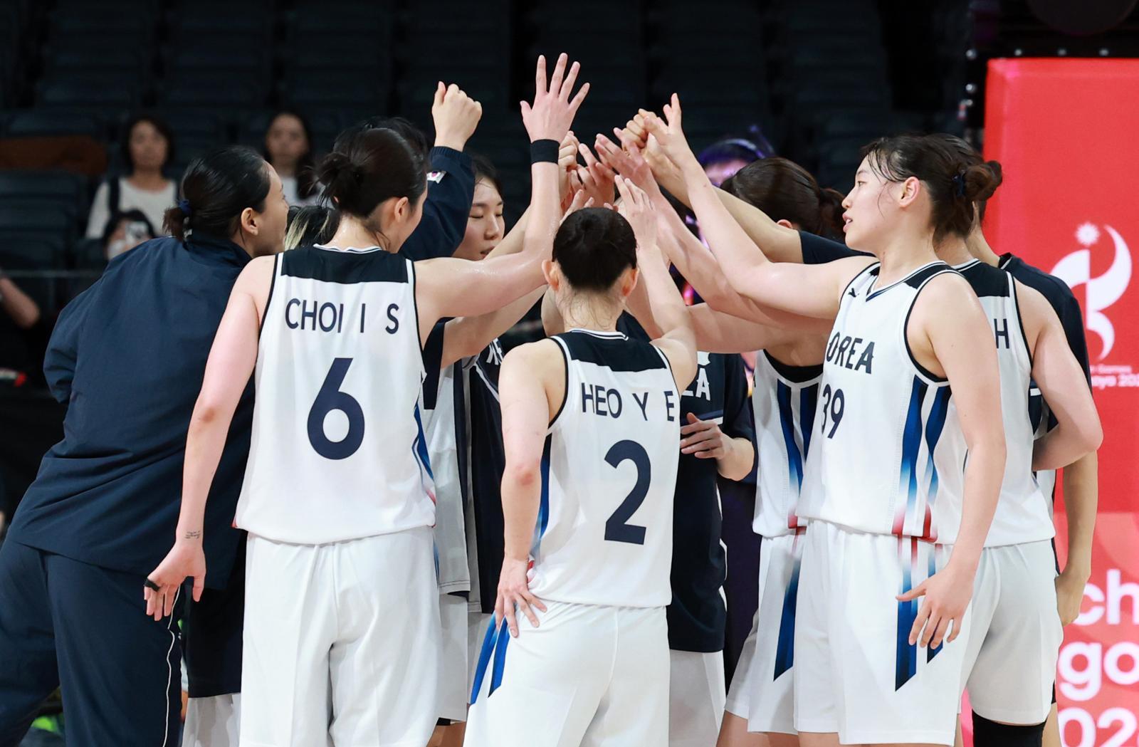 여자 농구, 내일 8강서 인니 상대…통산 전적 5전 전승