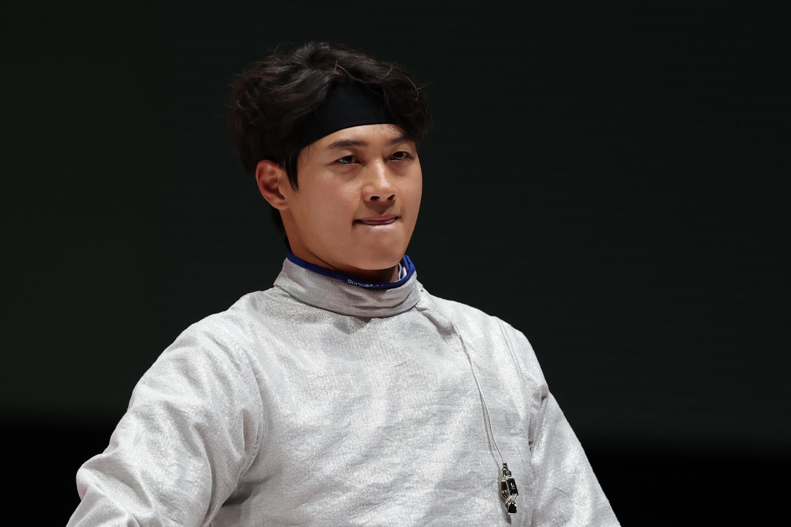 [속보]오상욱의 대역전…韓펜싱 男사브르, 아시안게임 단체전 4연패