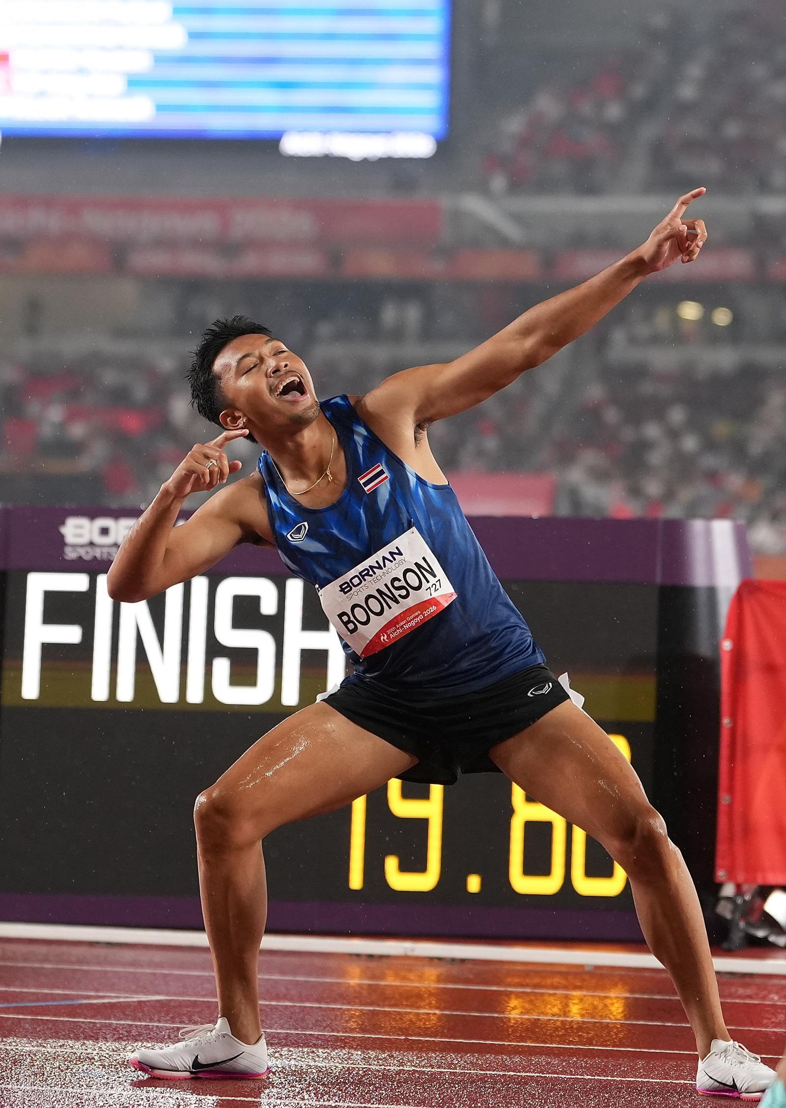 200m 19초88 金… ‘아시아 볼트’ 분손