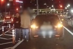 퇴근길 경찰관, 음주 의심 차량 8㎞ 추격해 검거