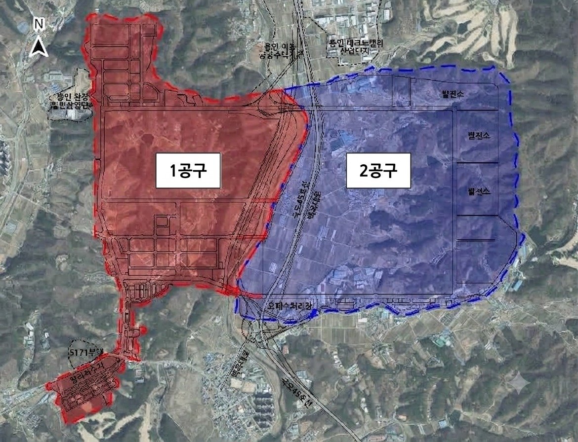 8686억 용인 국가산단 1공구 … 대우건설 컨소시엄이 따냈다