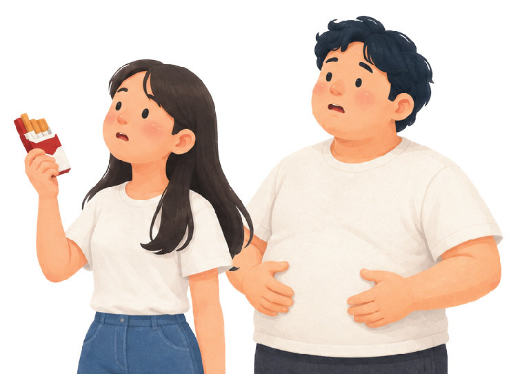 2030세대, 담배 늘고 운동은 줄었다