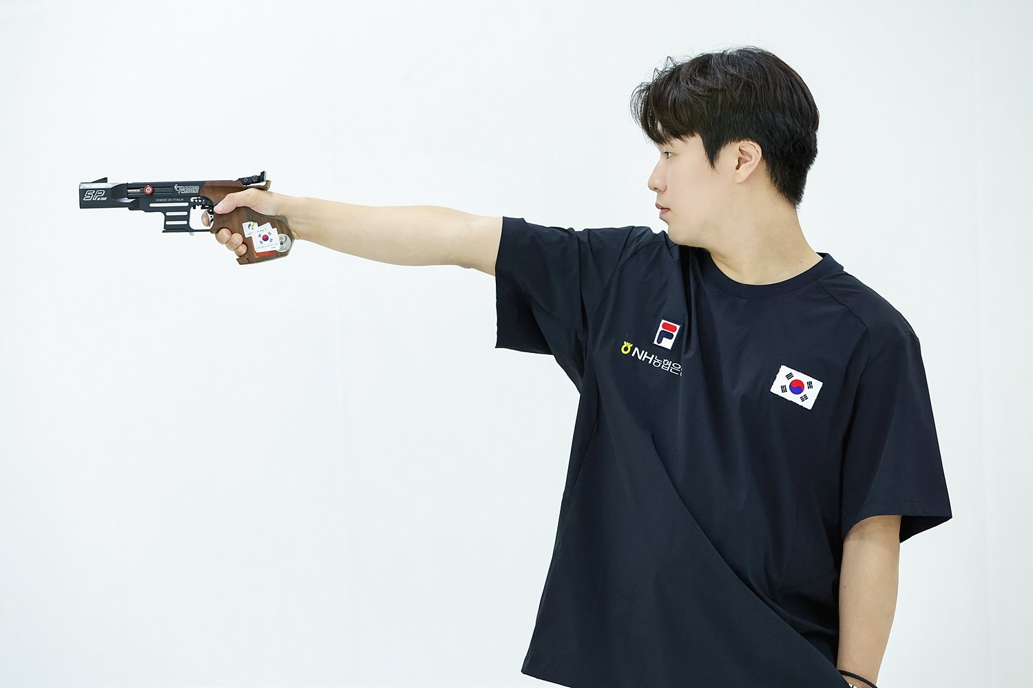 한국, 남자 25m 속사권총 단체전 금메달…12년 만에 정상
