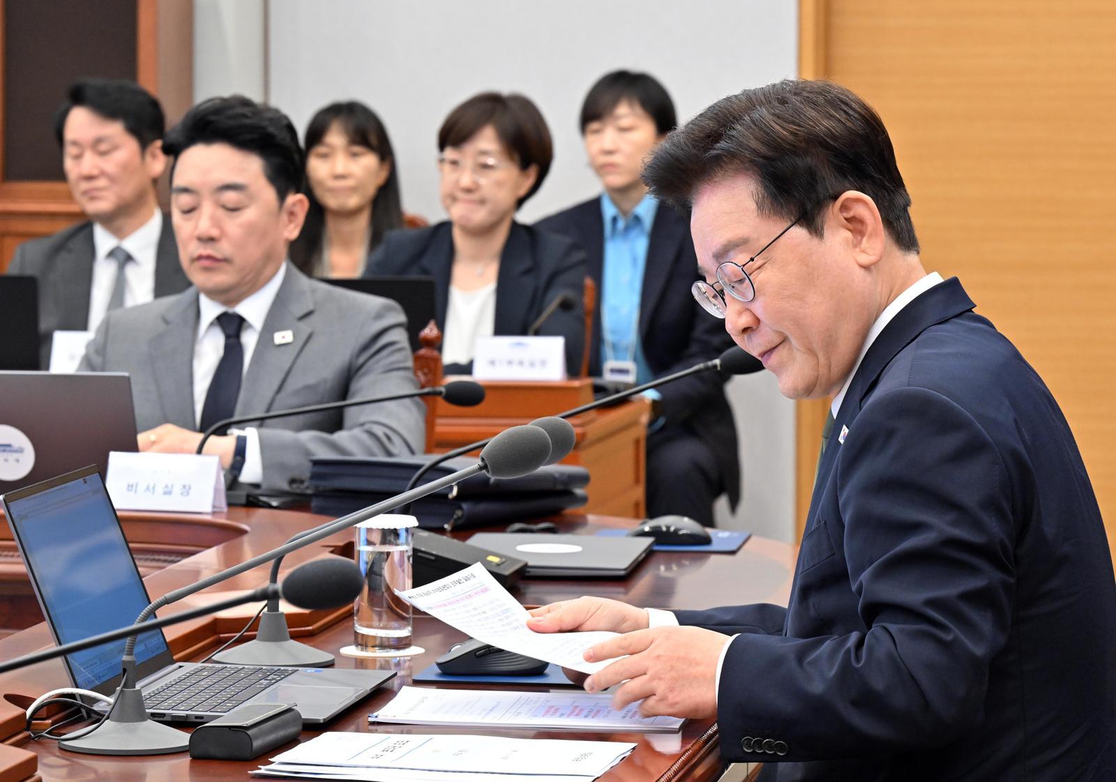 李 “김지용은 친윤 아닌 반윤”… 임명 절차 착수