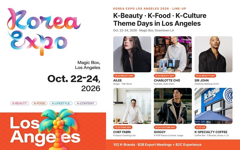 Korea Expo LA to connect 102 companies with US buyers and consumers