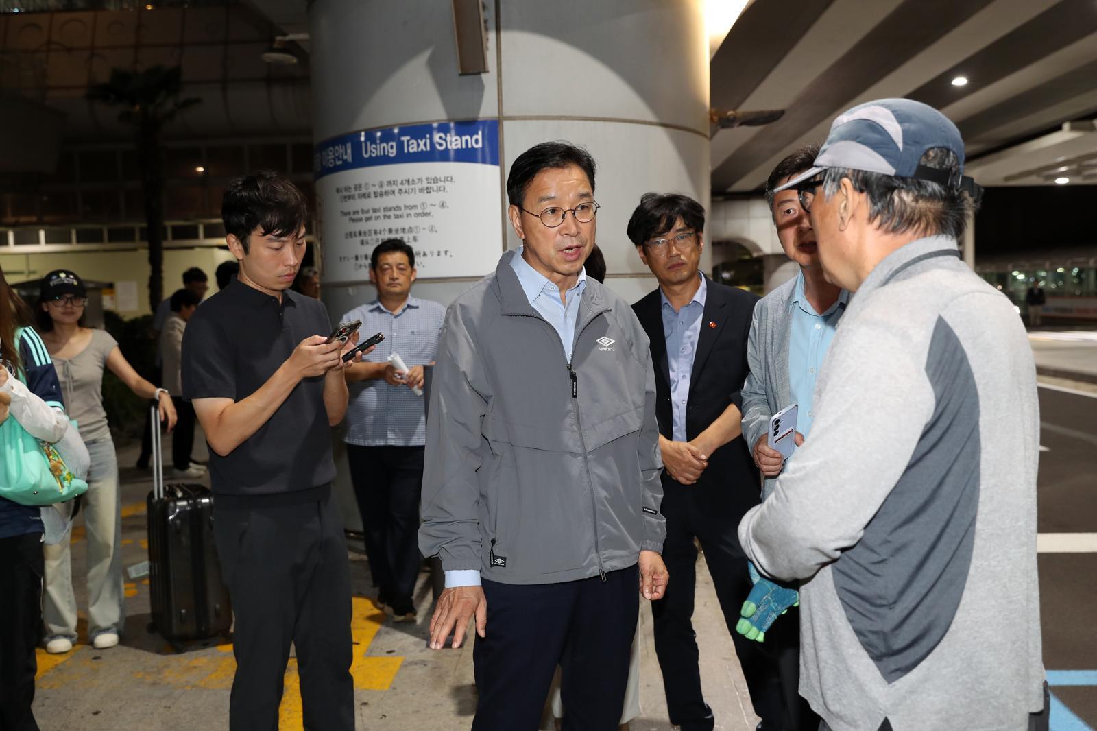 늦은 밤 제주공항 도착해도 버스 탄다