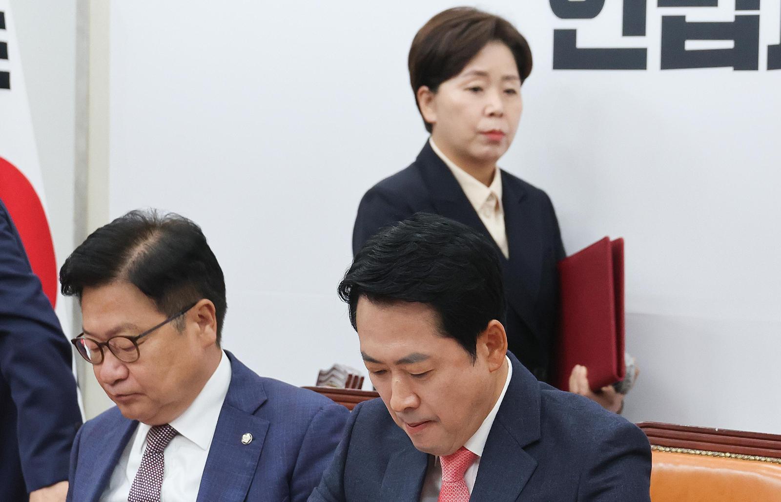양향자 “전면 재선거” 장동혁 “흔드니 좋나”… 국힘 최고위원회 충돌