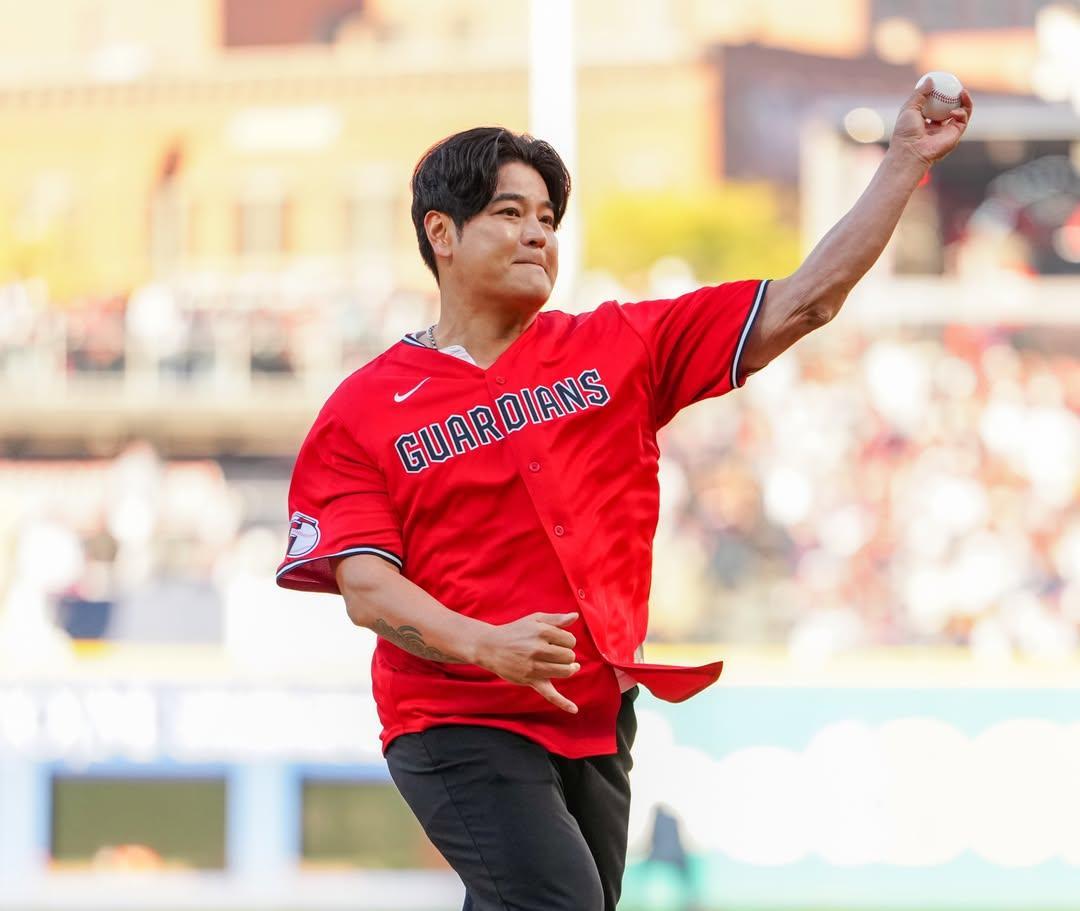 추신수 ALCS 5차전 시구