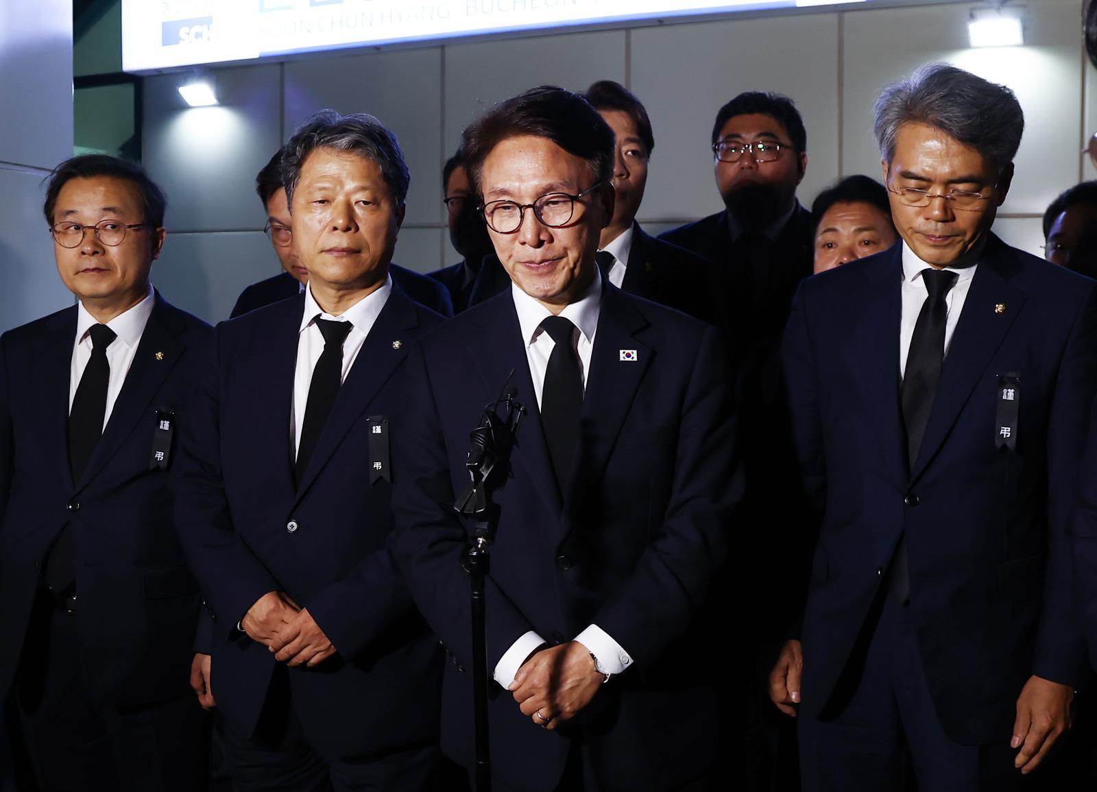 정점식 “김민석, 사진 찍자고 소방관들 새벽잠 깨워…휴식 빨대”