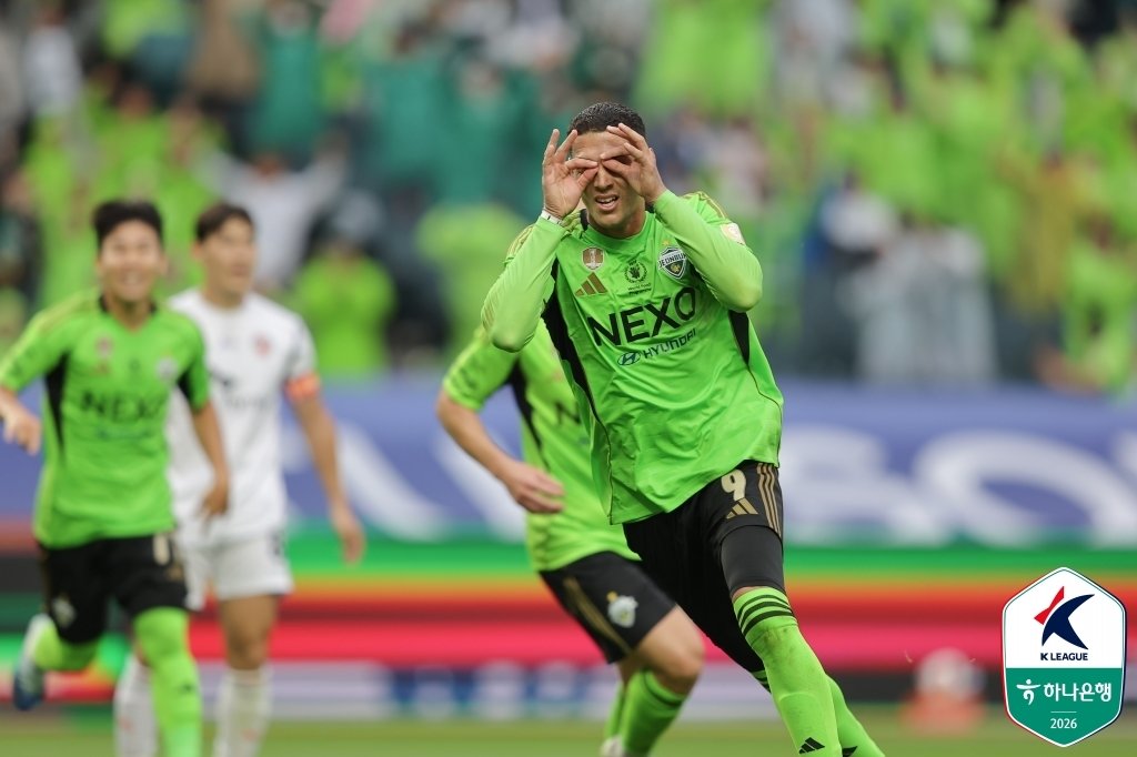 ‘멀티골’ 티아고, K리그1 32라운드 MVP…베스트 팀 전북