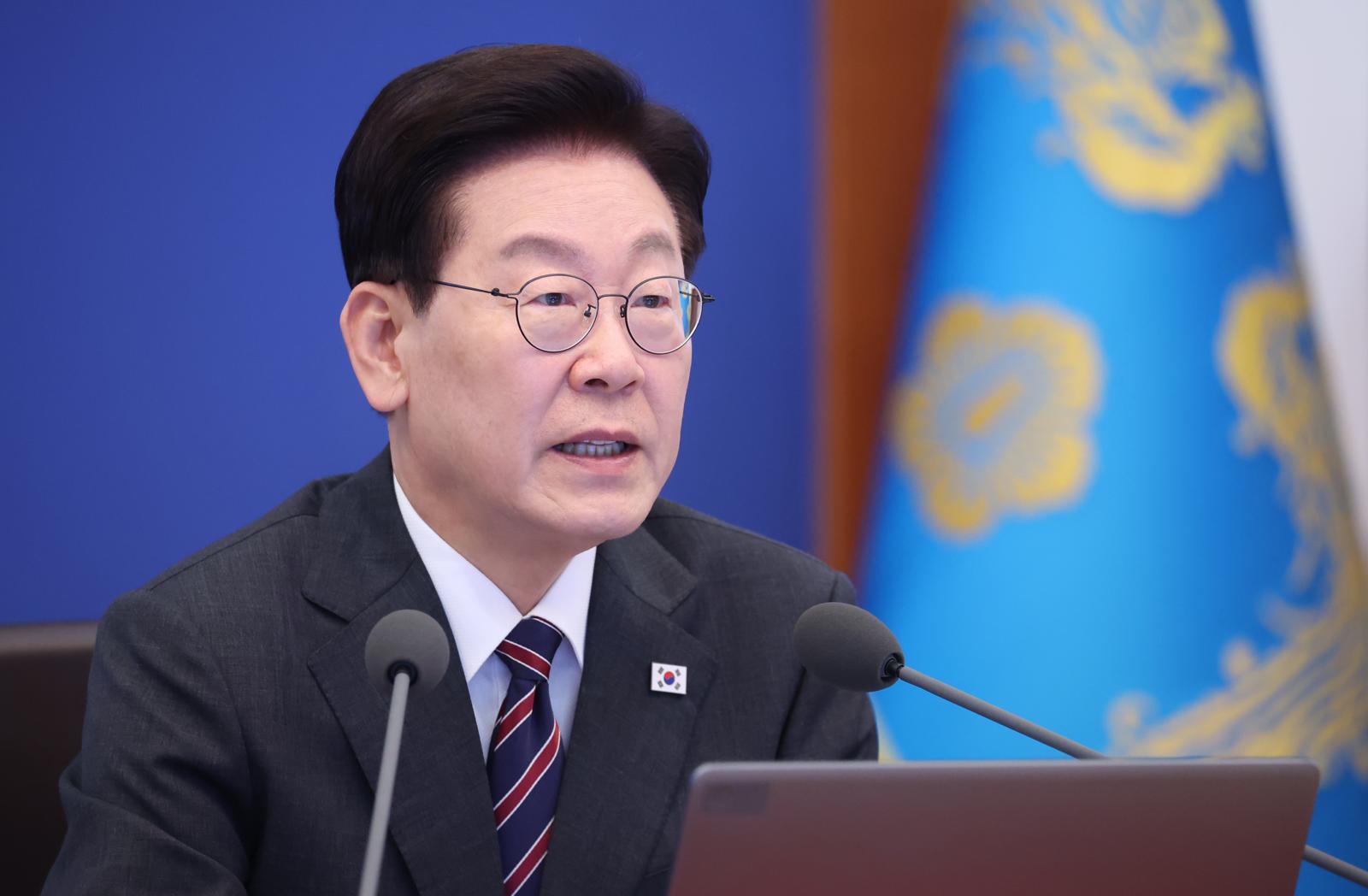 South Korea's Lee Calls for Stronger Prevention of Violent Crime