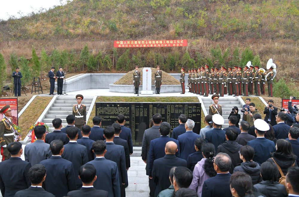 China and North Korea complete repairs at five Chinese war cemeteries