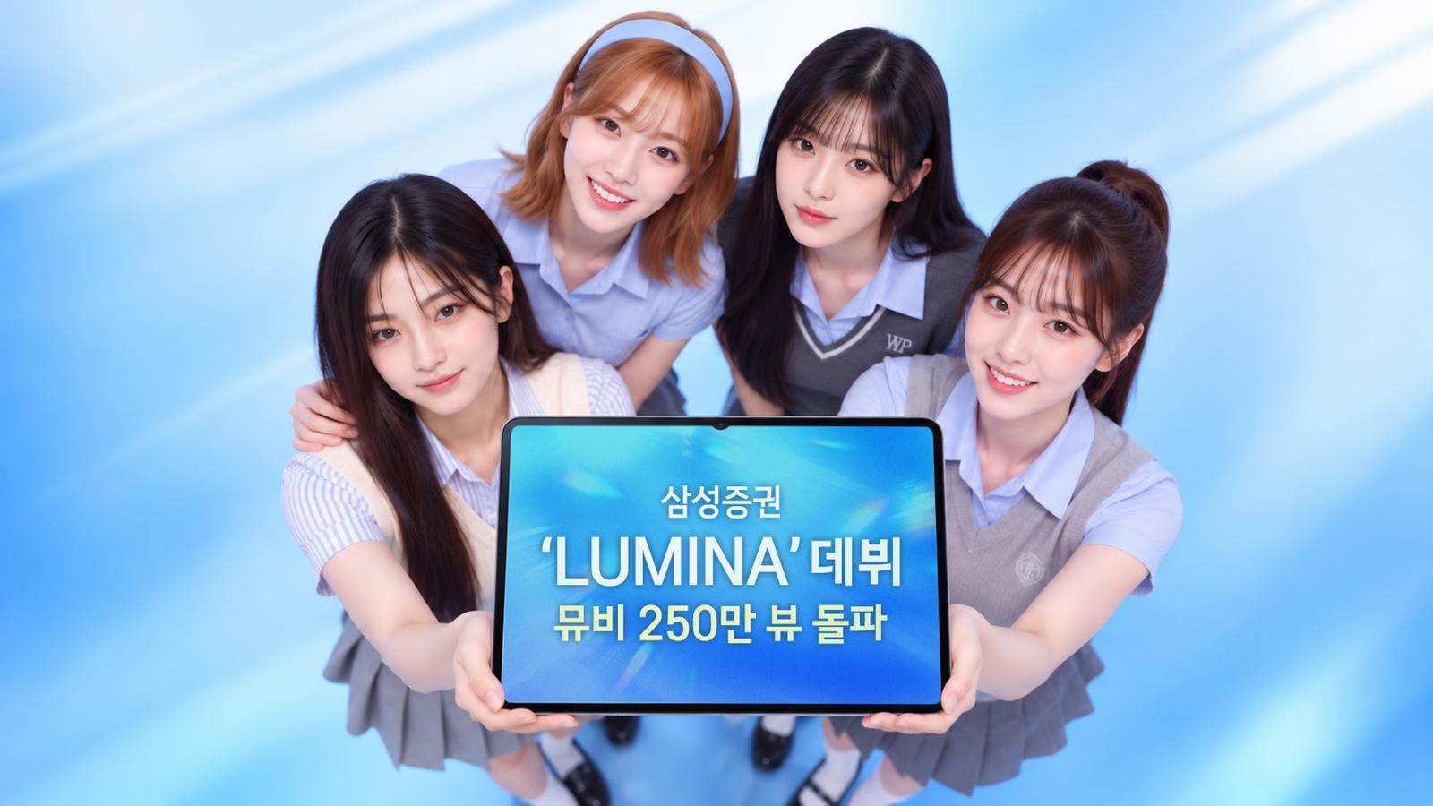 자체 제작 AI 걸그룹 뮤비 250만 돌파