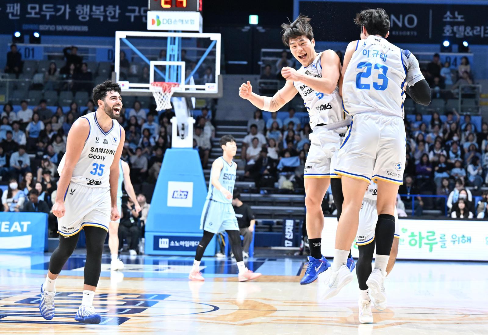삼성 개막 9연승, 농구 새 역사